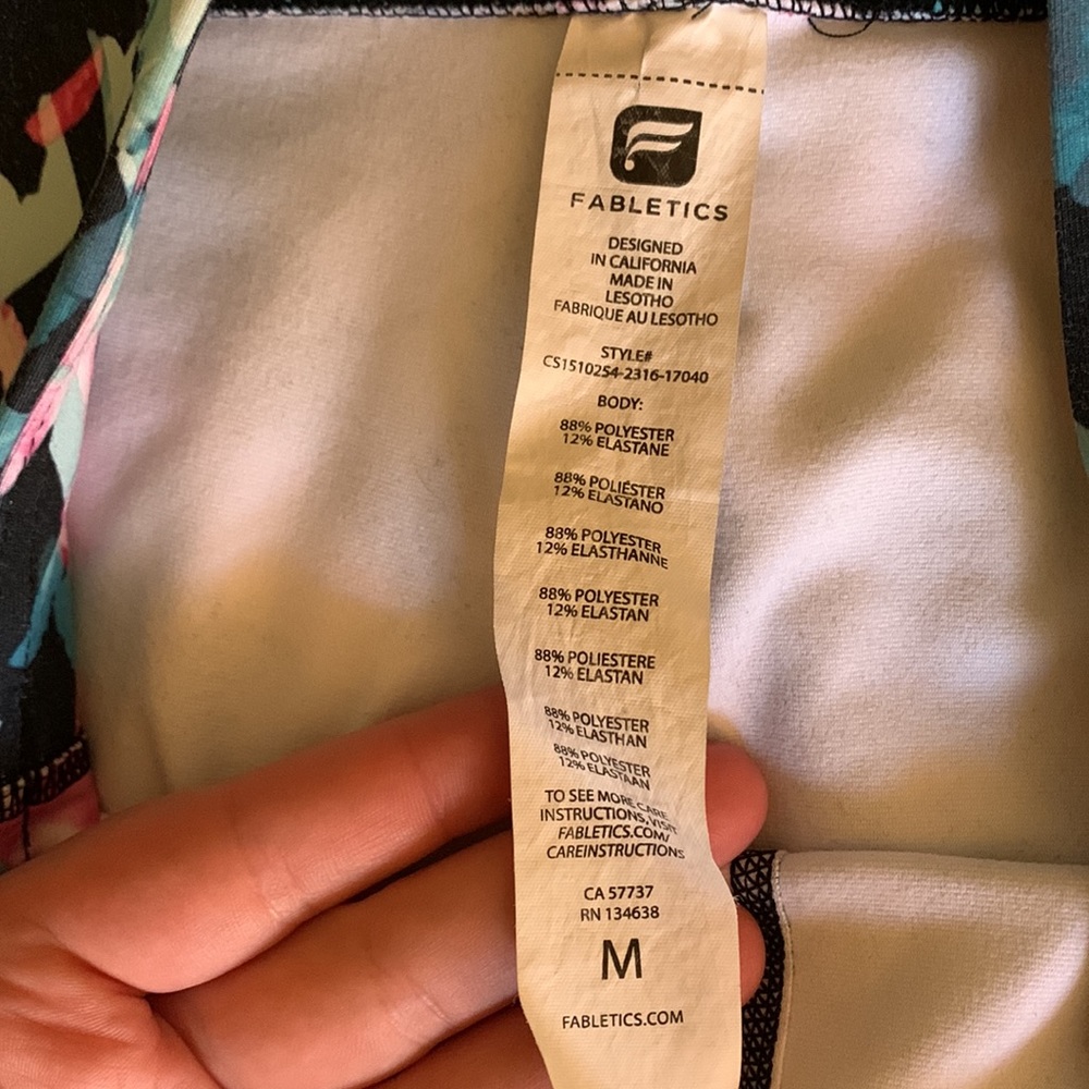 Fabletics Multi-Colored Leggings - image 4